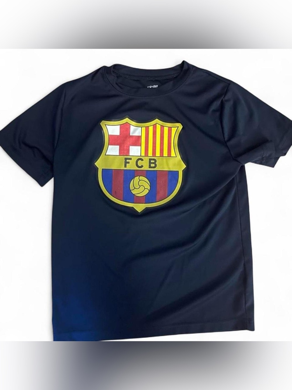 FC Barcelona FCB Crest Graphic Tee ⚽️🔵🔴 | Kids Size Medium